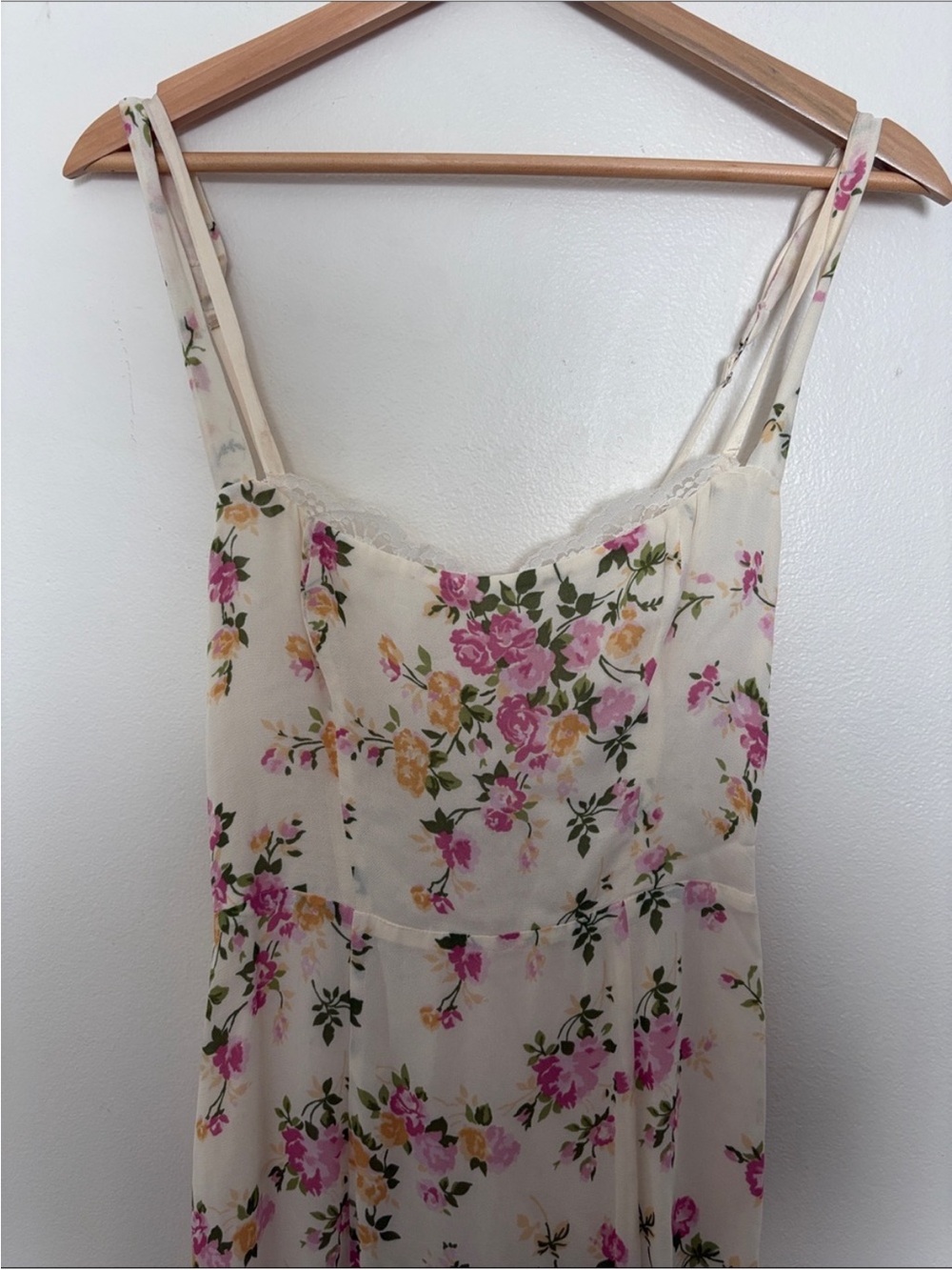 Reformation Irisa Floral Trumpet Dress - Picture 7 of 10